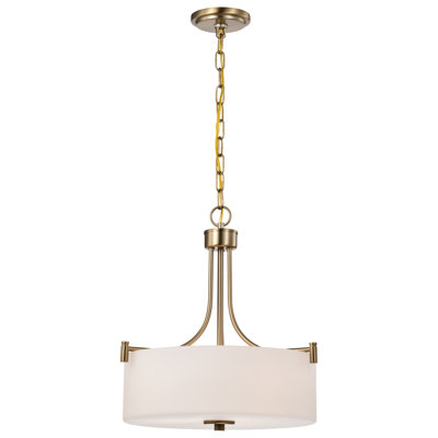 Stivers Light Pendant -  Opal Glass
