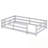 Twin Size Floor Bed With Fence-2089007630-2089007629