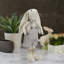 Figurine de lapin 14,5 pouces beige et crème debout