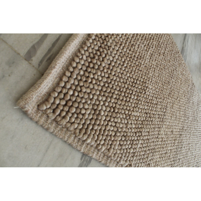 Area Rug in Beige, Rectangle 8' x 10'