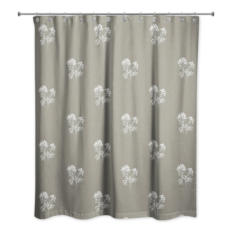 Rideau de douche Romigh, Taupe