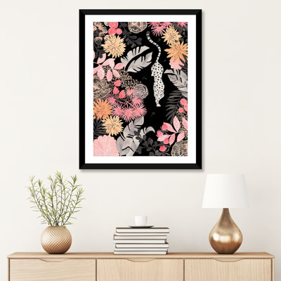 Art de pédoncule leopard