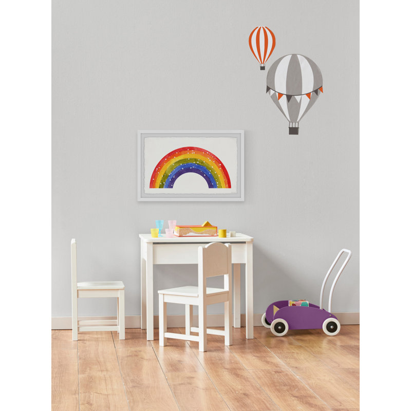 Gerardi No Rain No Rainbow, reproduction encadrée, H 12 po x l 18 po x 1,5 po