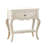 Pearl White 1-Drawer Nightstand With Shelf - Modern Bedroom Nightstand With Storage Drawers | Stylish Furniture Organizer