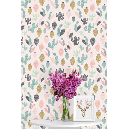 Redwood Rover Callum Peel & Stick Floral Tile | Wayfair