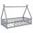 Tent-Shaped Teepee Bed With Safety Rails-156248338