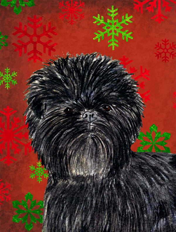 Drapeau rouge et vert Vart, Affenpinscher