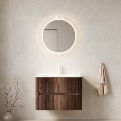 Meuble-lavabo de salle de bain 30 po avec lavabo mural NOOR