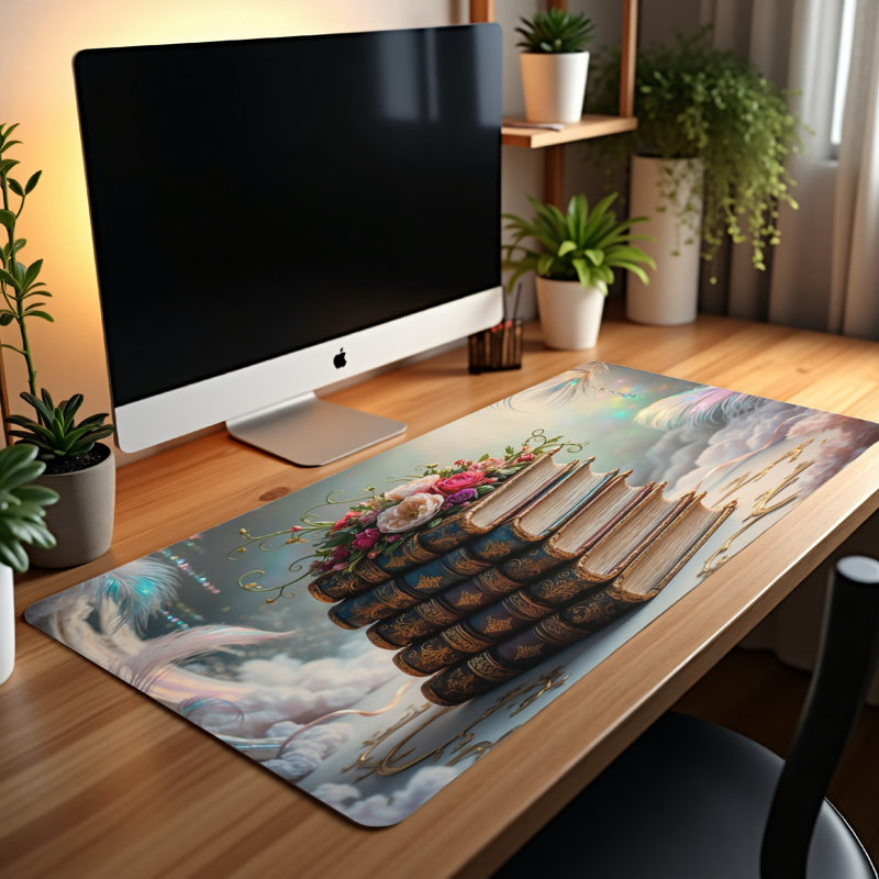Polyester Desk Pad, 23.6x13.8