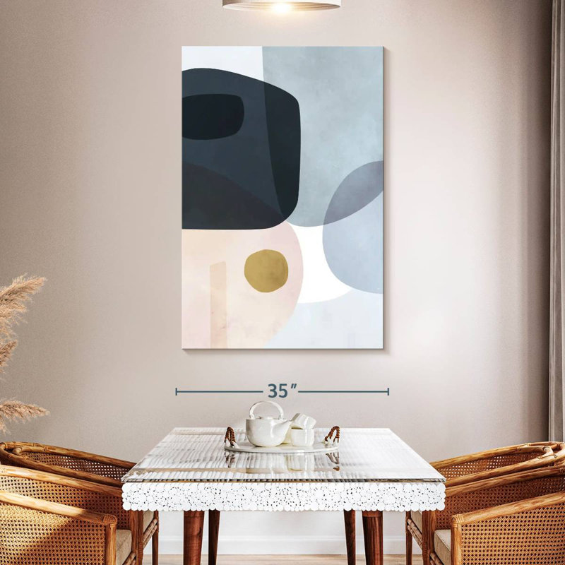 Avery Gold Monde I, 51" H x 34" W