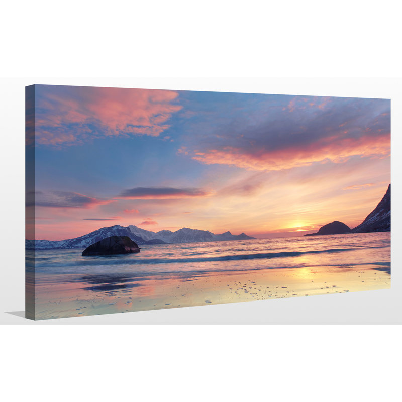 « ocean of noise », reproduction de photo sur toile tendue, H 18 po x l 30 po x P 1 po
