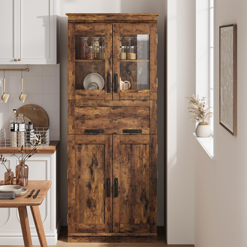 Freestanding Bathroom Cabinet, Retro
