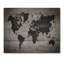 Ancienne carte du monde neuve - impression rétro sur bois de pin naturel-58680111