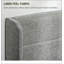 Structure de lit double tapissier pleine grandeur avec rangement, sans bruit, facile à assembler, sans sommier tapissier, gris clair-1195532646
