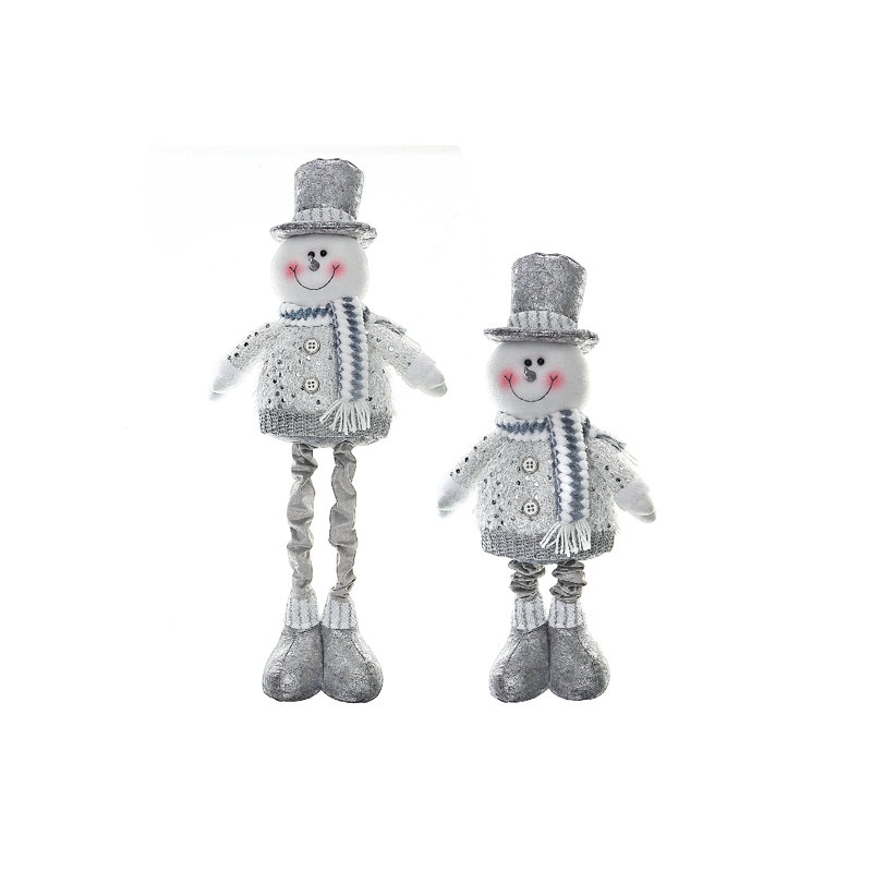 Bonhomme de neige glacé de Noël extensible 24 po Christmas
