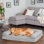 Orthopedic Polyester Pet Bed