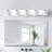 Delvon Vanity Wall Sconce Plating Finish With Frosted Glass – Stylish Lighting For Hallways And Bedrooms-1143161174-1143161172-1143161164