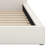 Queen Size Upholstered Platform Bed With Solid Frame-2105838050