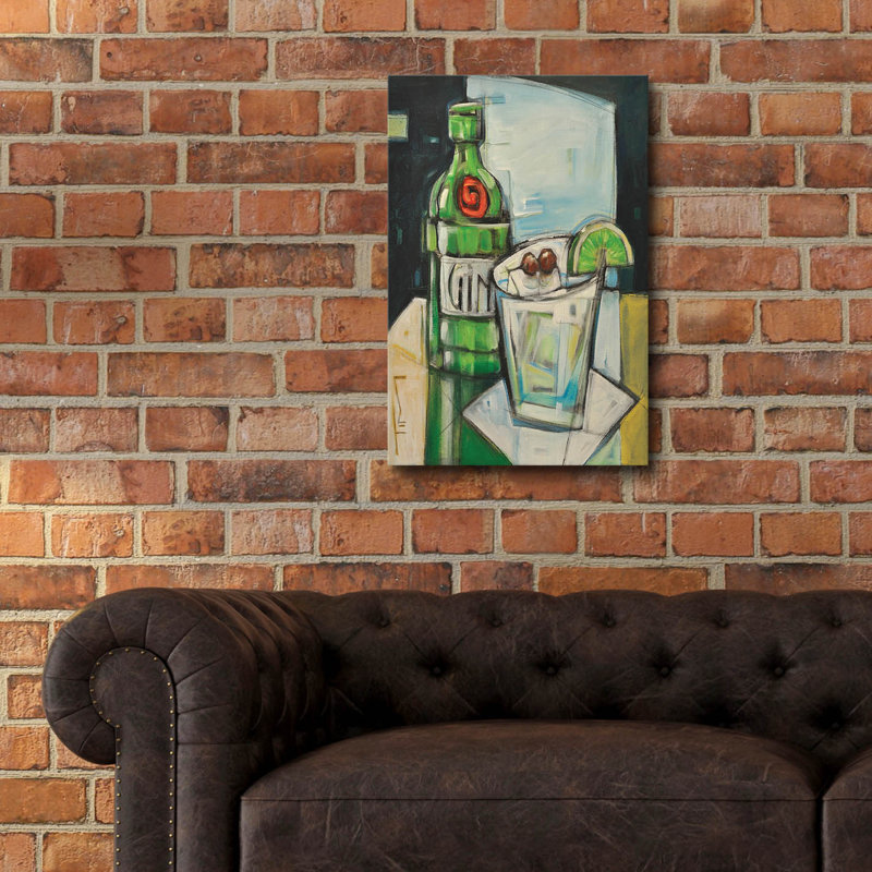 «Gin And Tonic» par Tim Nyberg, H 24 po x l 16 po x P 0,2 po