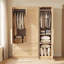 Armoire 3 portes avec miroir pleine grandeur