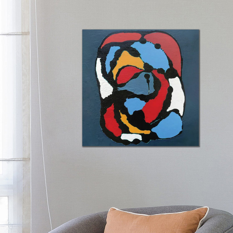 Retro Swing I by Alicia Dunn - Wrapped Canvas Painting, 66.04cm H x 66.04cm W x 1.91cm D