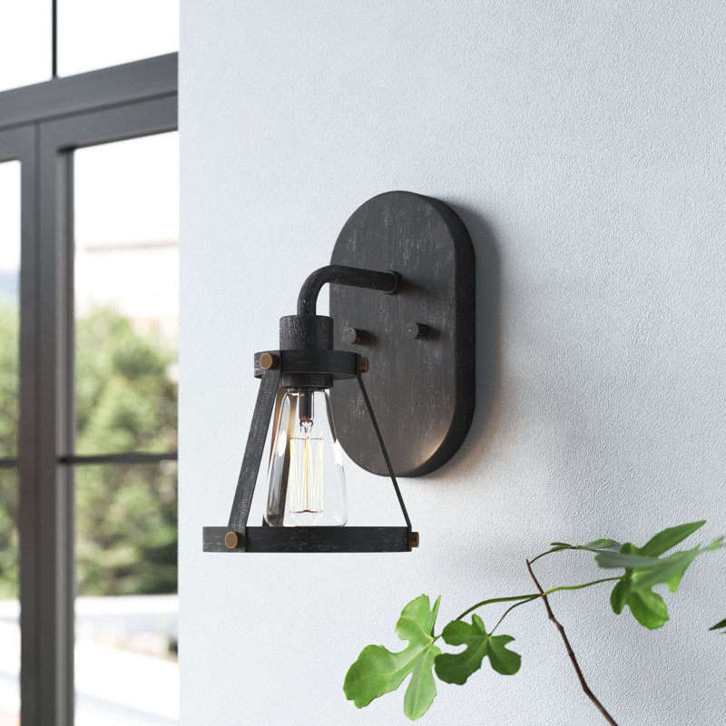 Campbell Steel Armed Sconce