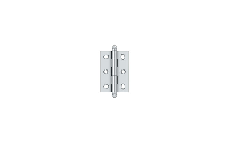 2.5'' x 1.75'' Butt Bearing Hinge, Polished Chrome