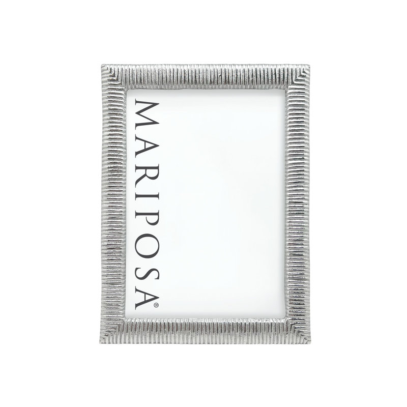 Designer Frames Metal Picture Frame, 5" x 7", Silver