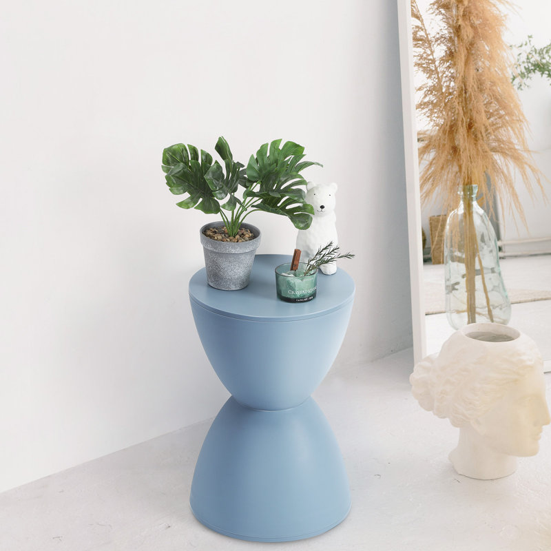 Jabon End Table, Blue