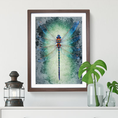 XV1022-5112X Dragonfly No.1 - Single Picture Frame Painting