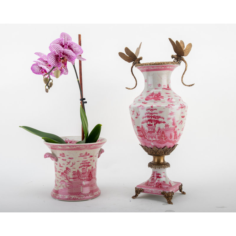 Hand Painted Decorative Porcelain Vase