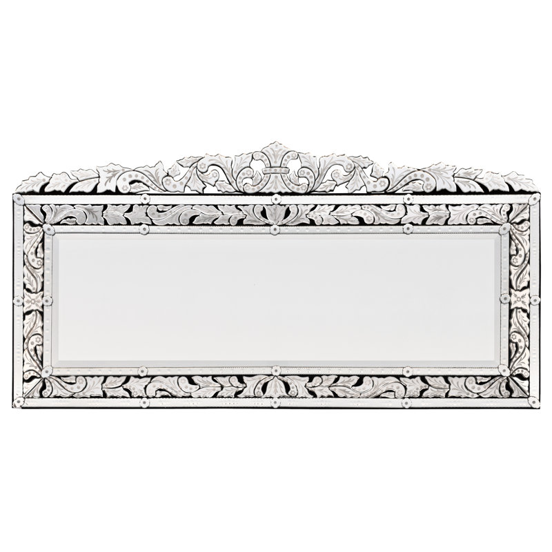 Monumental Venetian 78.75" Grand Glass Wall Mirror