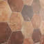 Vesuvius 8" Matte Hexagon Porcelain Floor and Wall Tile (9.84 sq. ft./case)-55920441