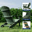 Chaise Adirondack en plastique, chaises d'extérieur toutes saisons pour la pelouse, le jardin, le foyer et la cour-1827951610