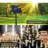 Meteor Shower 192 Light Solar String Lights-1167417891