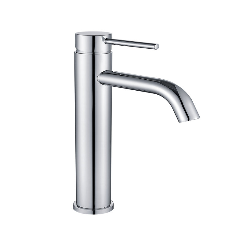 Topcraft Modern Single Hole Single Handle Chrome Bathroom Sink Faucet Lavatory Vanity Faucet, Chrome
