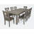 Kenia Extendable Pine Solid Wood Dining Table
