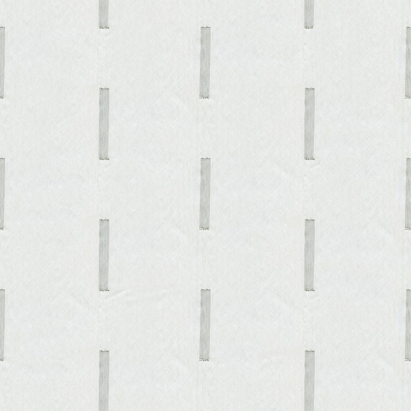Contract Fabric, White/Silver