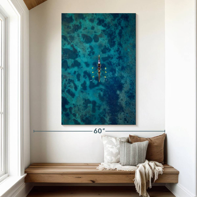 Mehar German Lake Boat, 51" H x 34" W