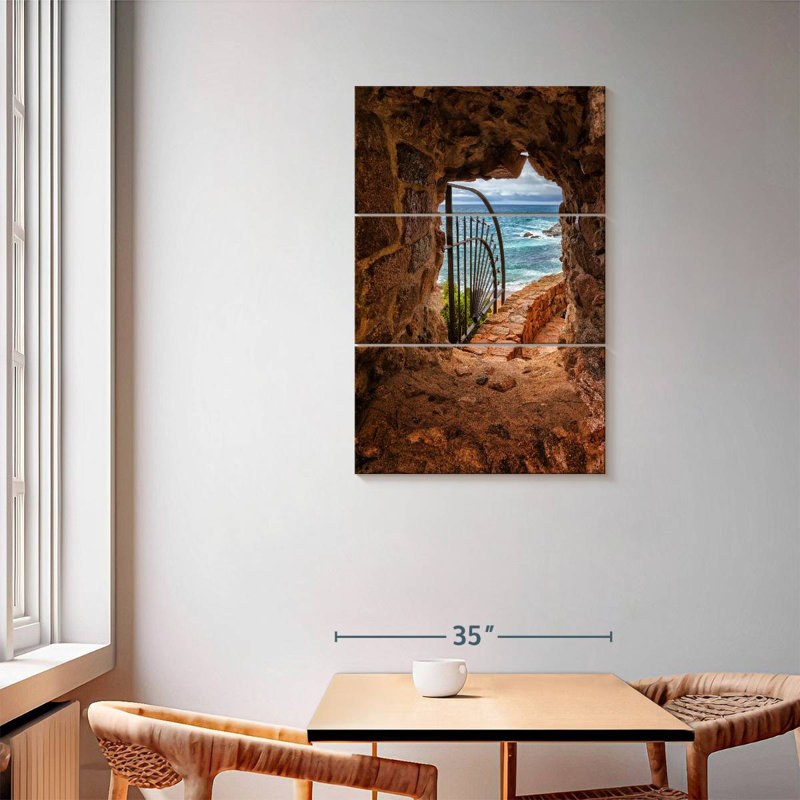 Gillard Medieval Tossa De Mar, 57" H x 36" W