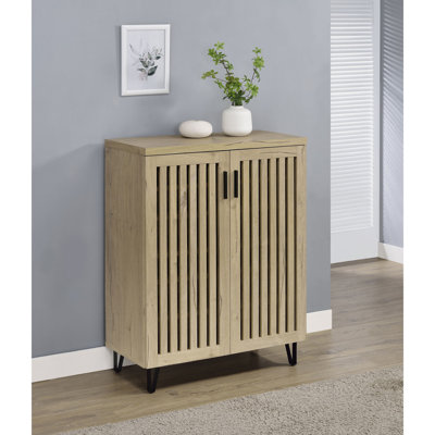 Clackamas White Oak 2-Door Storage Cabinet