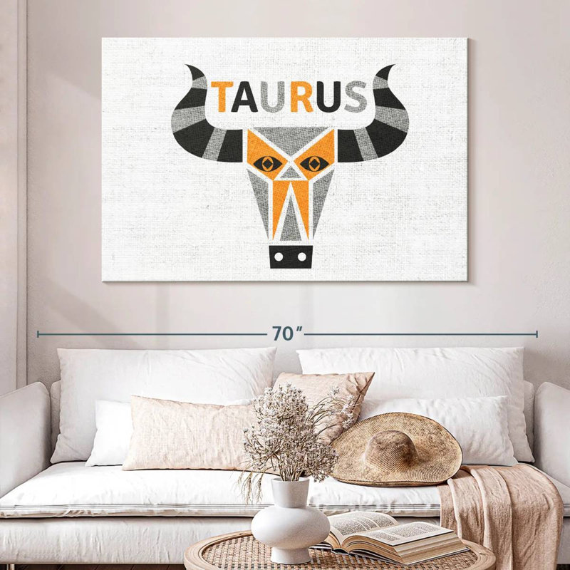 Adella Taurus, 34" H x 51" W