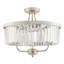 Bothell Glass Semi Flush Mount