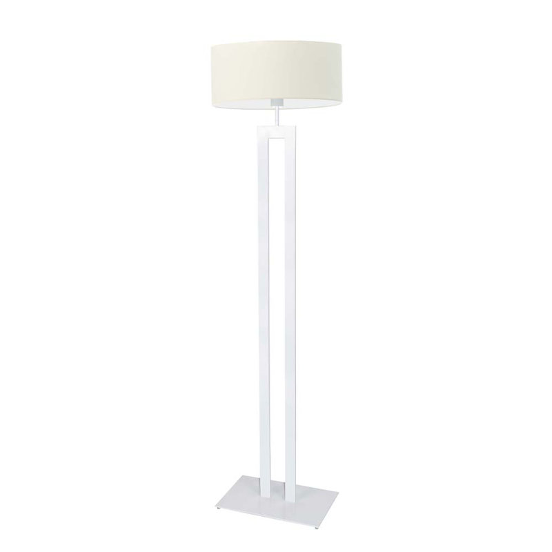 Artimizia 161cm Traditional Floor Lamp, White, Ecru