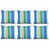 Teal Barcode Striped