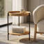 Lunaleigh - Table de bout ronde moderne-2079026364