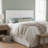 White, King - Sized, Panel Headboard, Style Vertical , Poplar, , Solid Wood Build, Effortless Setup, White Window Pane Aesthetic, Poplar And Plywood, Core, Frame, Approved