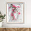 Santorini Blush Shadowbox Buildings & Cityscapes Print by Oliver Gal, Black Frame, 16 x 20-38601600-38601603