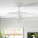 52" Palm Valley Tropical 5 Blade LED Ceiling Fan