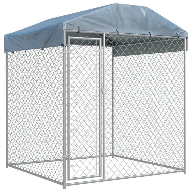 Aubrianna 225cm H Kennel With Door